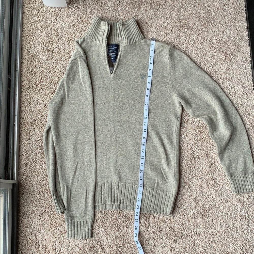 American eagle khaki sweater